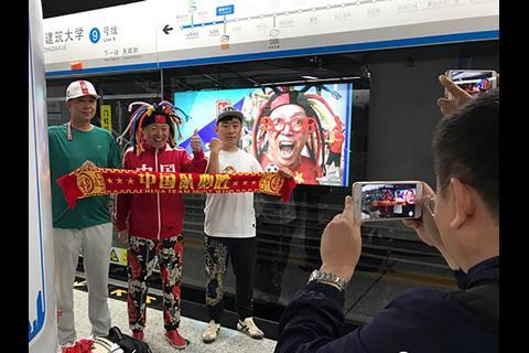 The 29 km Shenyang metro Line 9 opened to passengers on May 25.